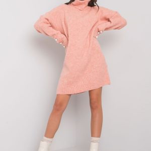 Light pink turtleneck dress Irvette RUE PARIS