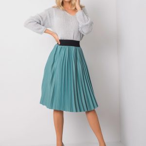 Turquoise Frilly Skirt