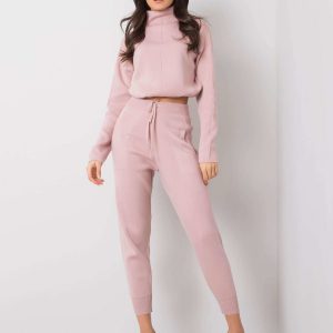 Pink knitted set Bernardine RUE PARIS