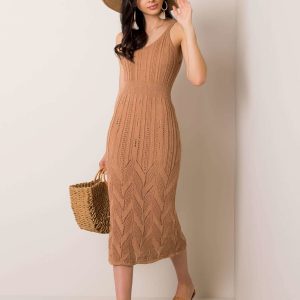 Beige dress Effie RUE PARIS