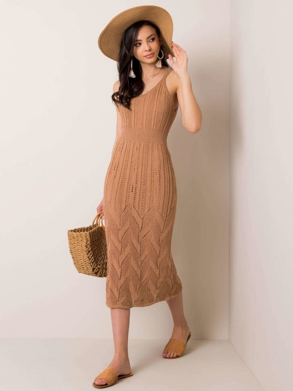 Beige dress Effie RUE PARIS