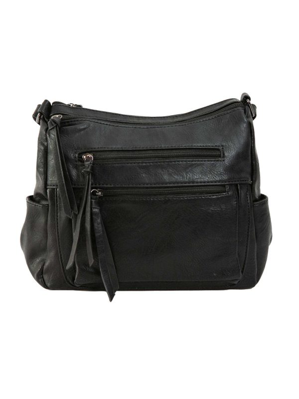 Black Eco Leather Handbag