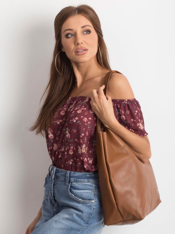 Brown Soft Leather Bag