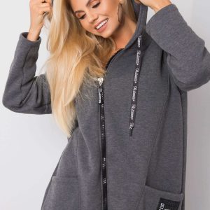 Dark Grey Sweatshirt Serena