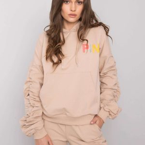 Beige sweatsuit set Nichelle