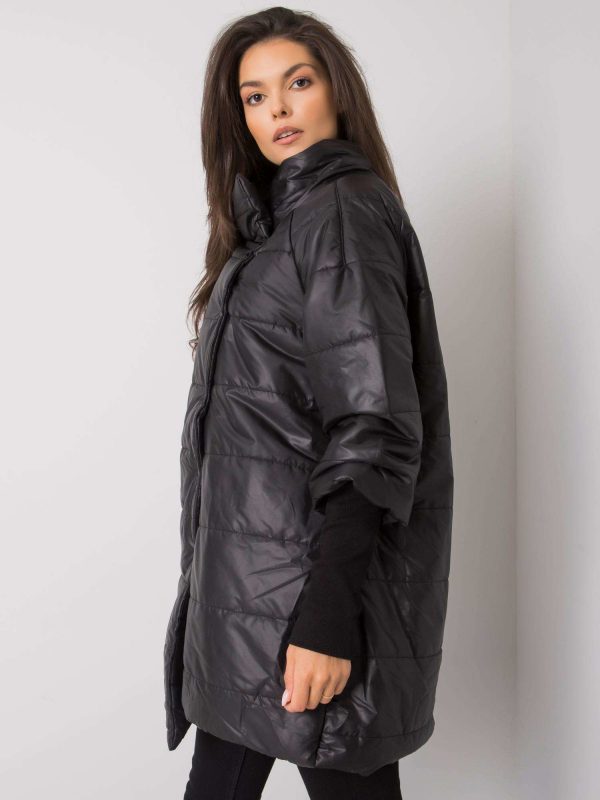 Black quilted jacket Carlota