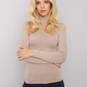 RUE PARIS Cassie Beige blouse