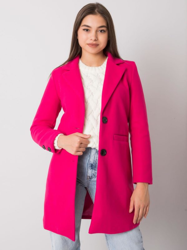 Dalida fuchsia coat