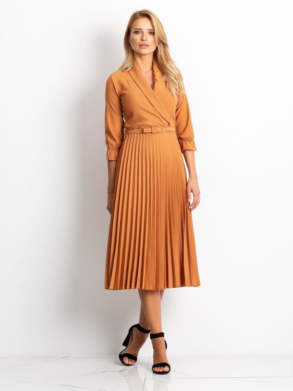 RUE PARIS Brown dress Hope