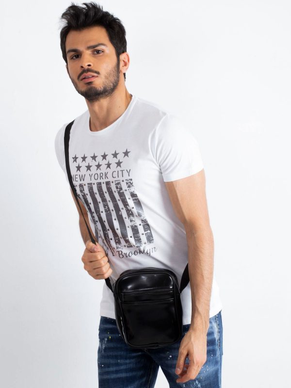 Black Mens Messenger Bag