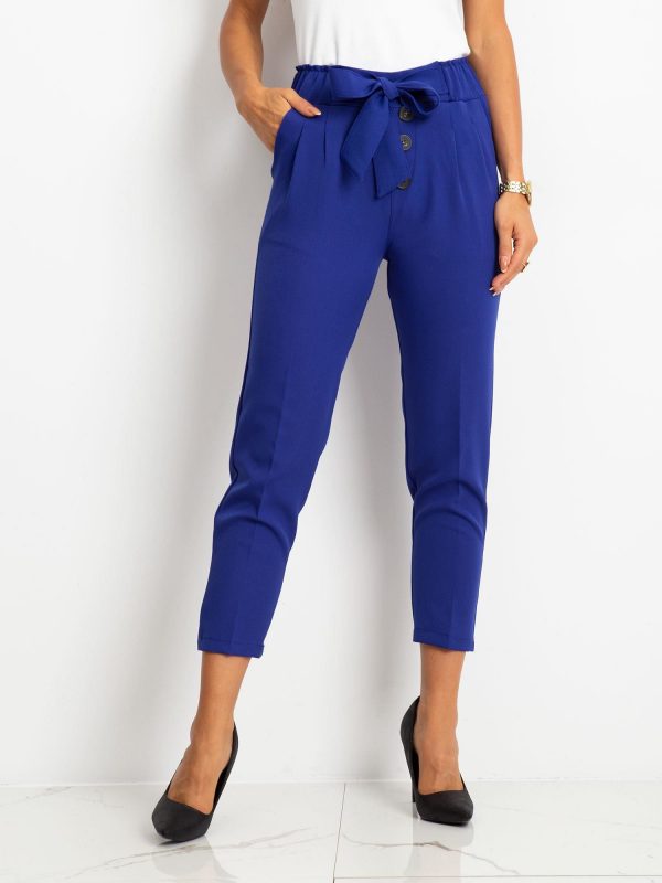 RUE PARIS Cobalt pants Devon