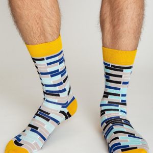 Men's Cotton Socks in Colorful Designs