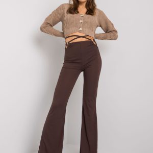 Dark brown pants Estrella bells