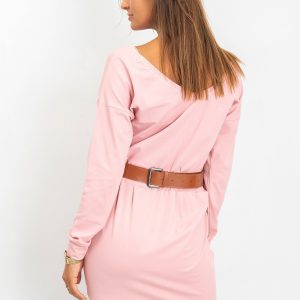 Pink Simple Dress