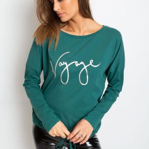 Dark Green Voyage Blouse