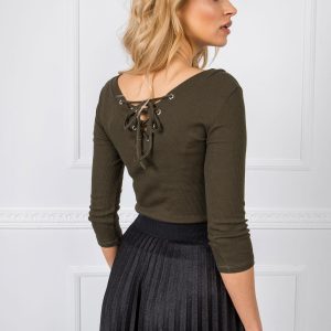 Khaki blouse Emille