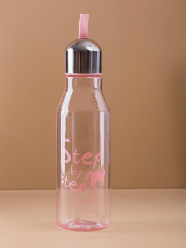 Pink Plastic Bottle