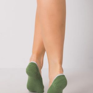 Green Women's Socks Footer