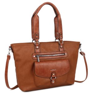 Camel bag with pocket LUIGISANTO