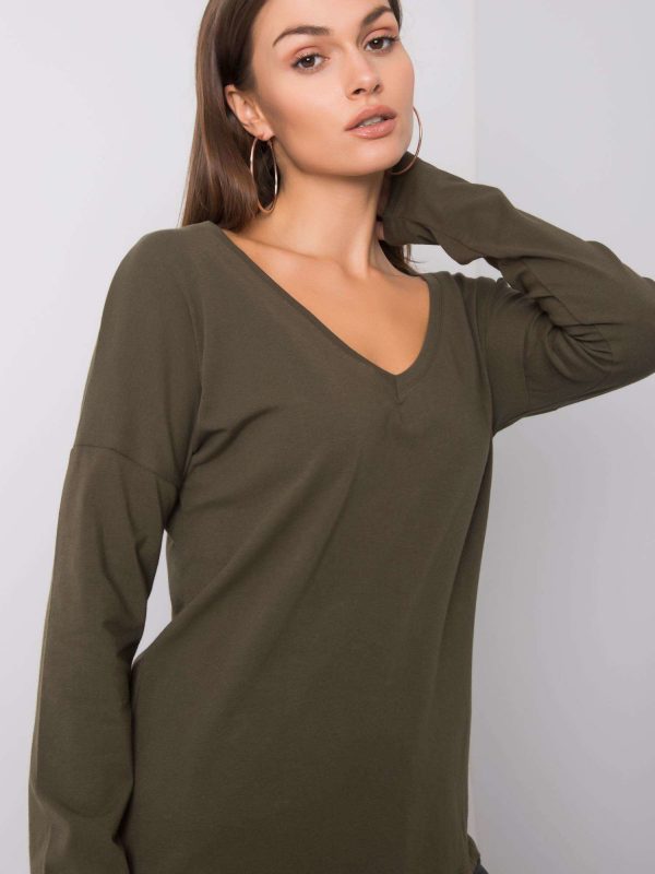 Khaki blouse Modena