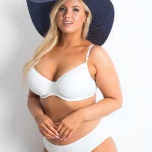 Ecru Plus Size Swimsuit Unreal