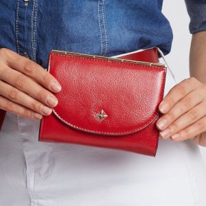 Red Elegant Wallet For Woman