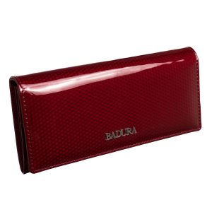 Red women's wallet BADURA