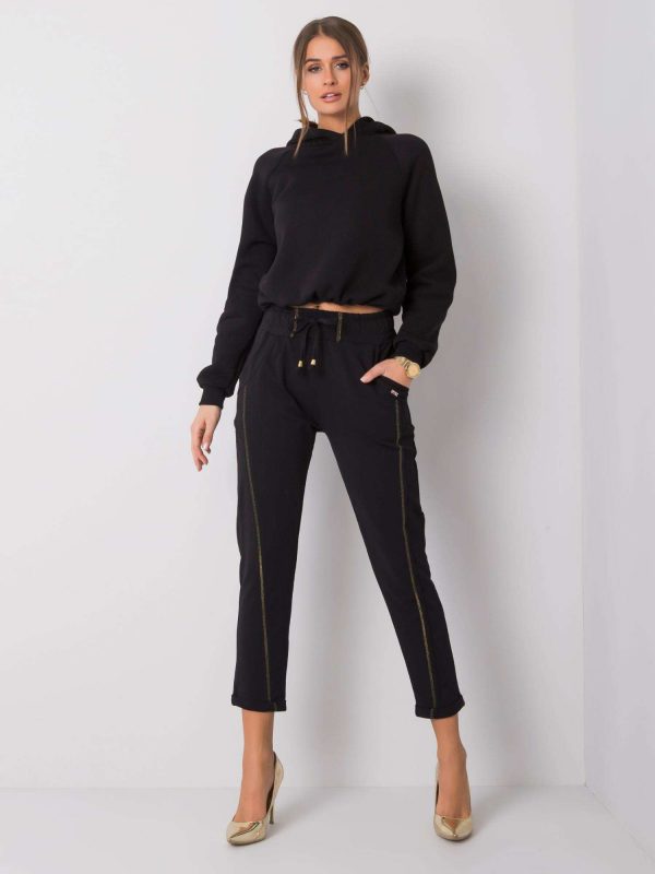 Black Riviera Pants