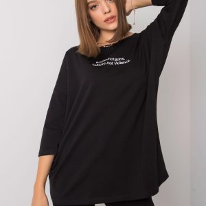 Black blouse with Merel inscription