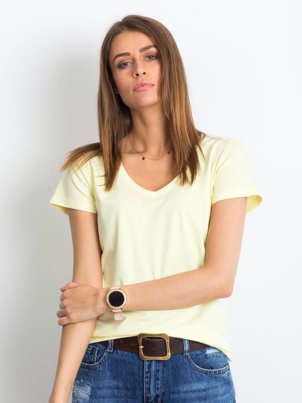 Pale Yellow T-shirt Square