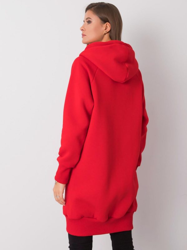 Red Ribby Sweatshirt