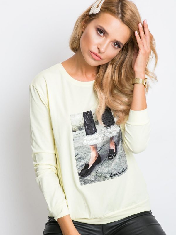 Yellow Volume Sweatshirt