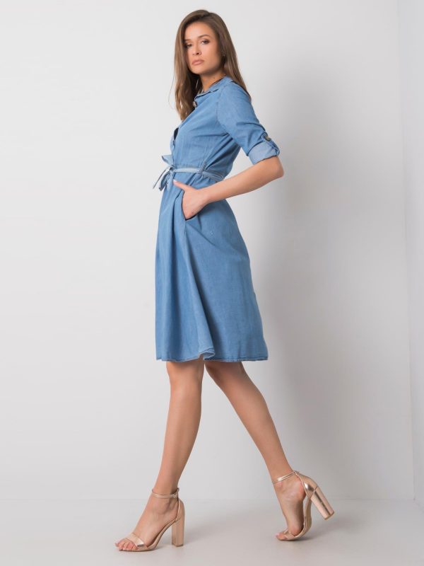 Tabea Blue Casual Dress