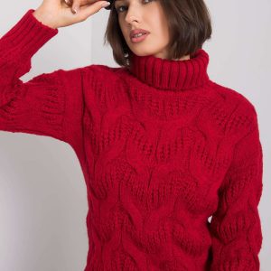 Dark red sweater Memphis RUE PARIS