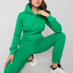 Green sweatsuit set with Ambretta pants