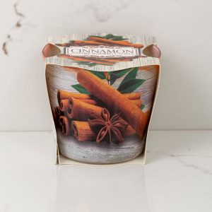 Decorative Cinnamon Scented Candle