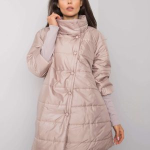 Beige quilted jacket Carlota