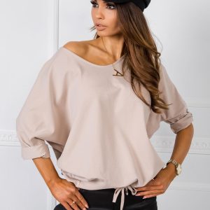 Beige blouse Serafine