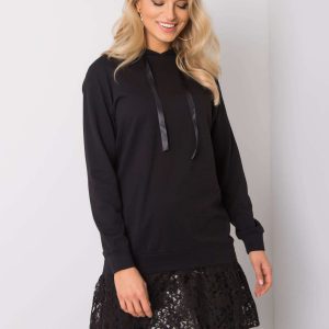 Black sweatshirt Eloise RUE PARIS