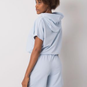 Light blue cotton set Kaylie RUE PARIS