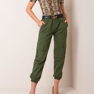 Dark green pants Ruby RUE PARIS