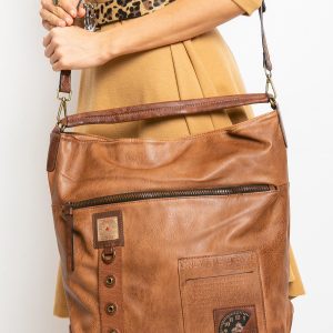 Brown Eco Leather Handbag