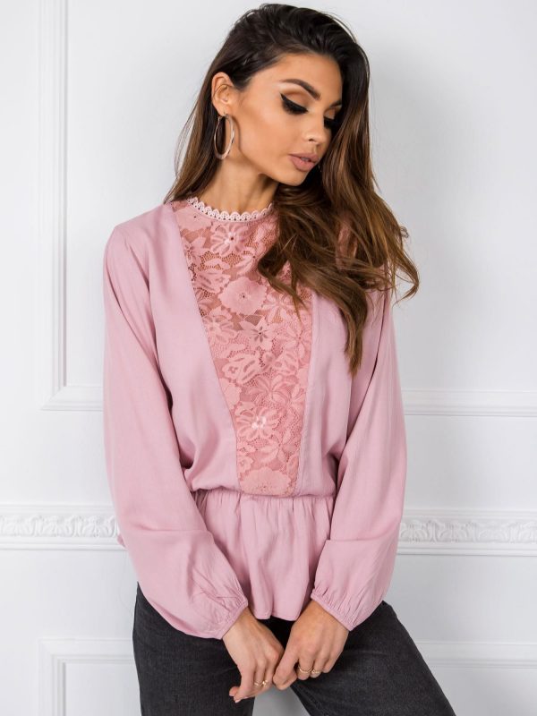 Dirty pink blouse Betty RUE PARIS