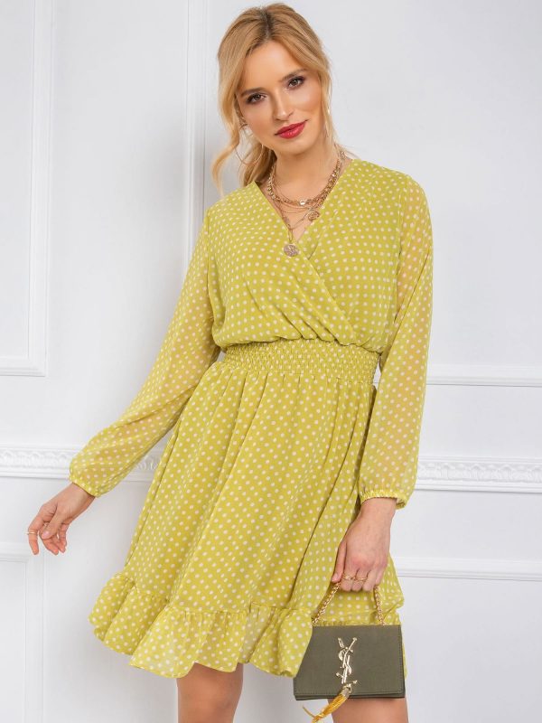 Gabby RUE PARIS light green dress