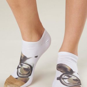 Women's Dog Print Socks