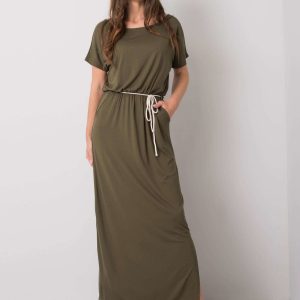 Khaki Casual Dress Jana