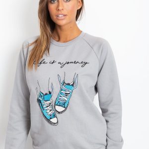 Kassie Grey Sweatshirt