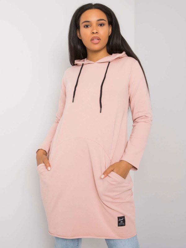 Aldila Dirty Pink Hooded Dress