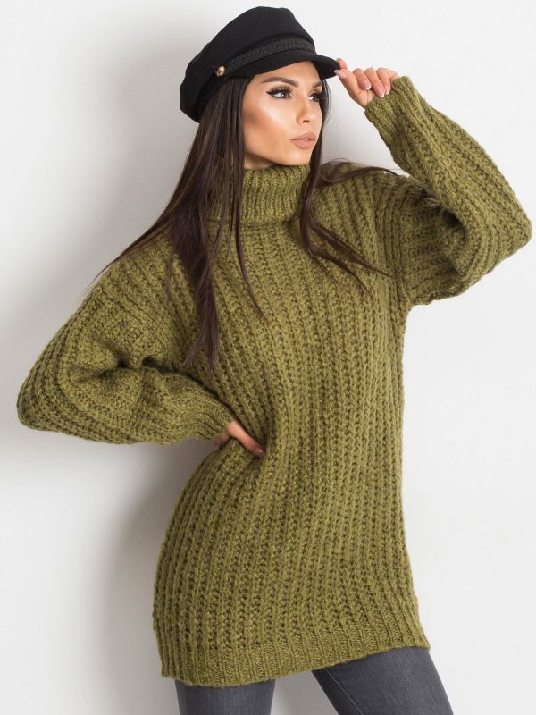 RUE PARIS Khaki sweater Dakota