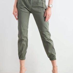 Khaki Cotton Pants